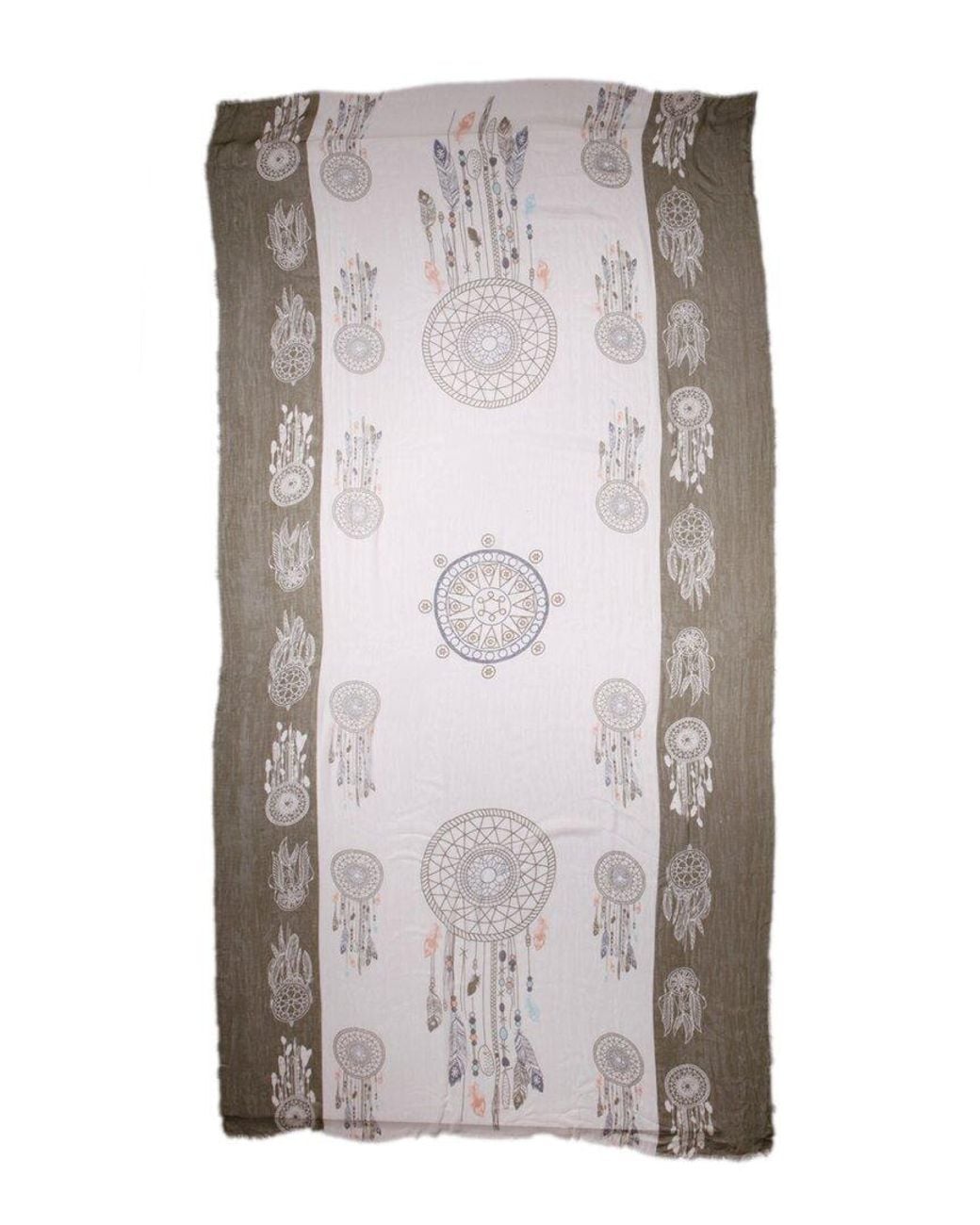 Blue Pacific Multicolor Dream Catcher Scarf