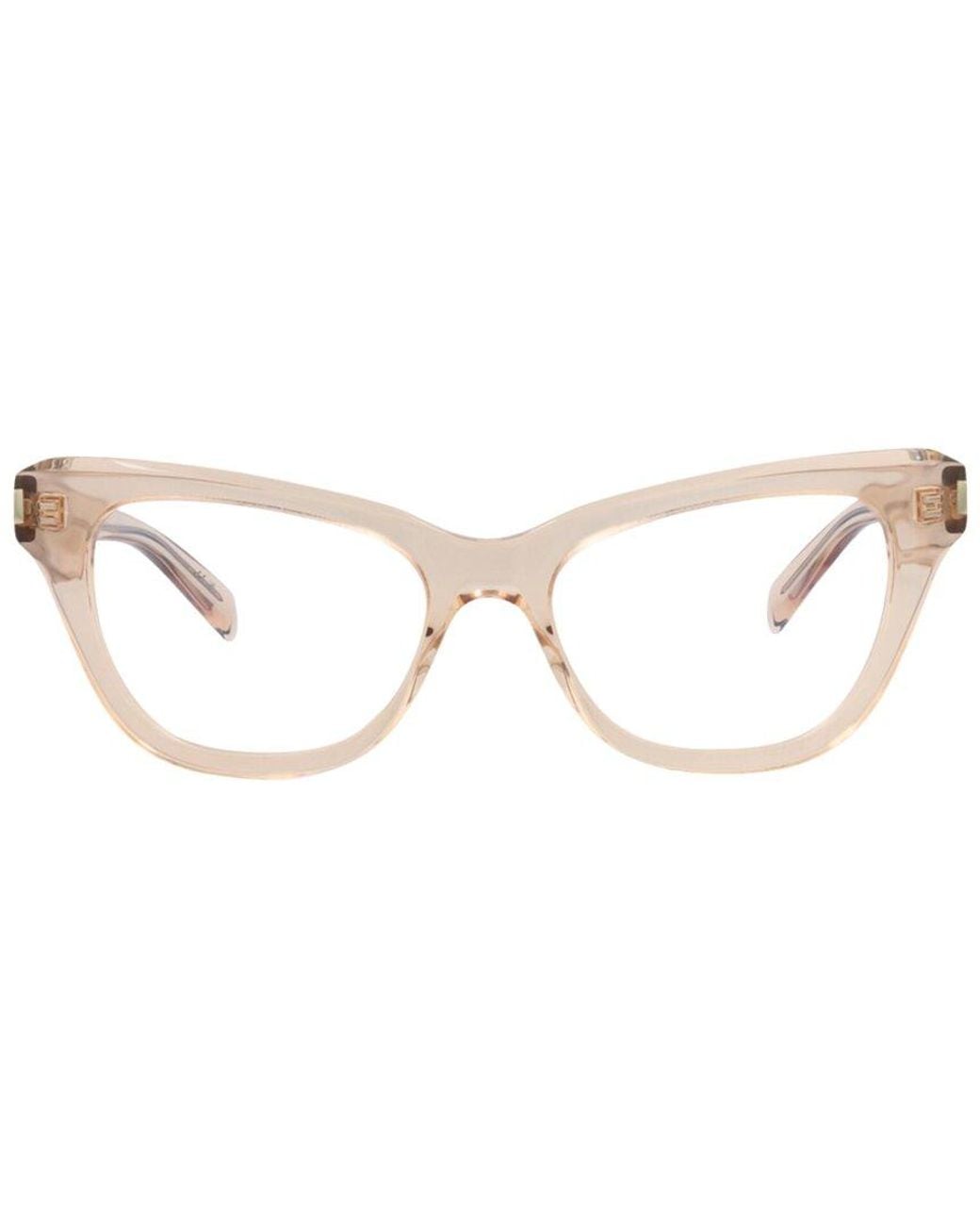 Saint Laurent White 52Mm Optical Frames