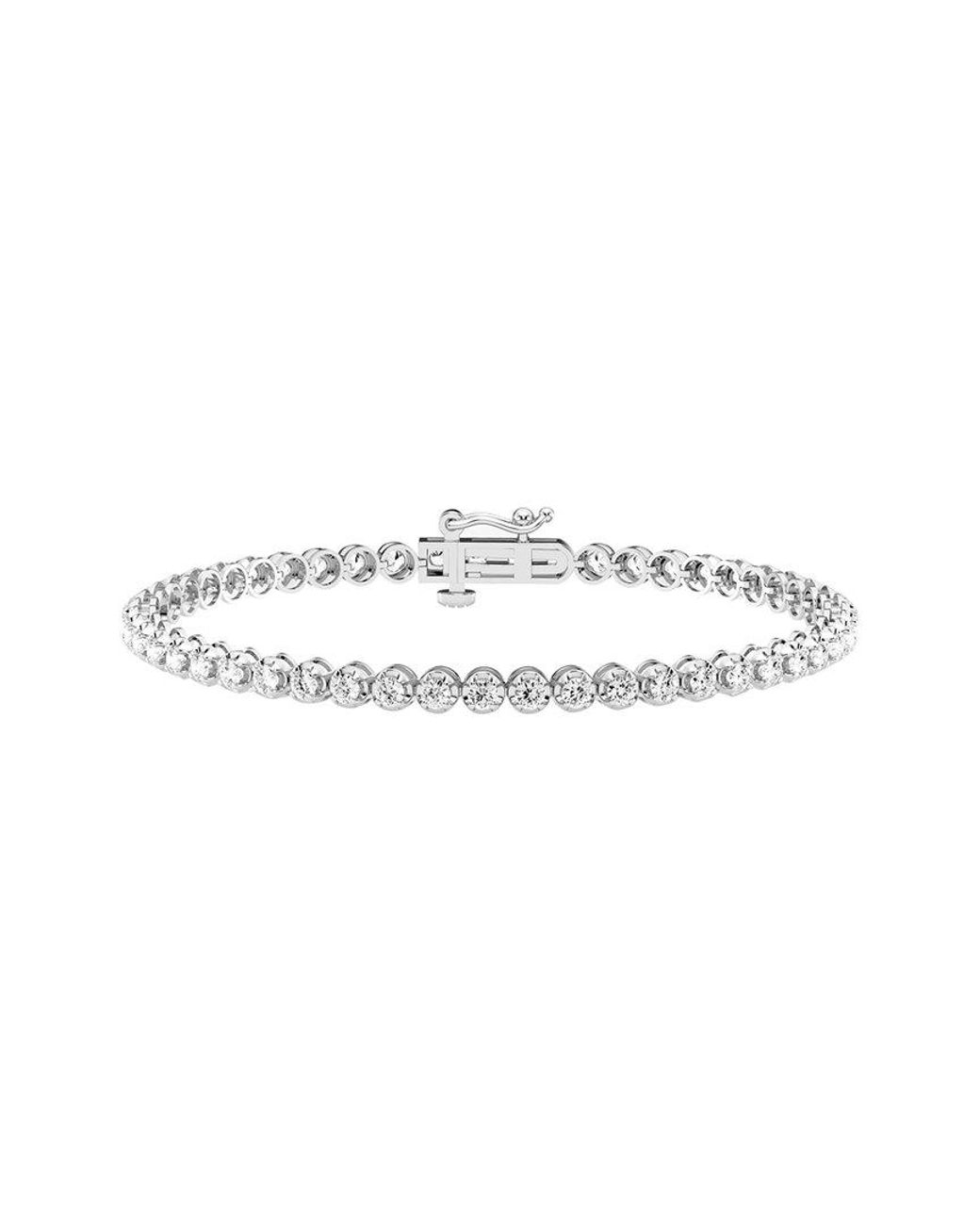 Lab Grown Diamonds White 14K 2.00 Ct. Tw. Lab Grown Diamond Tennis Bracelet