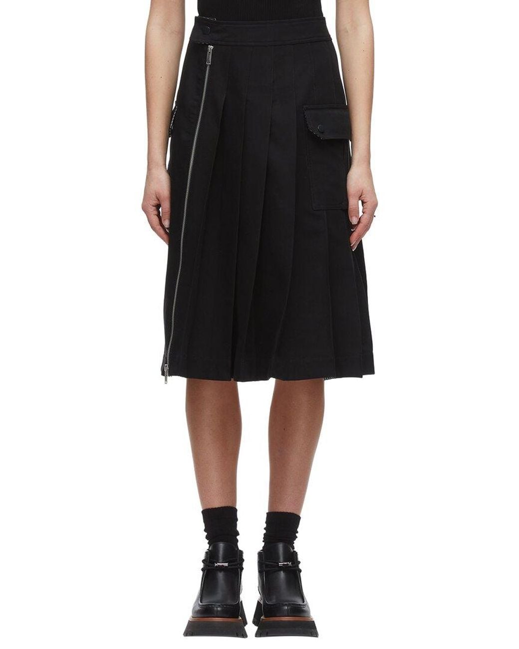 3.1 Phillip Lim Black Skirt