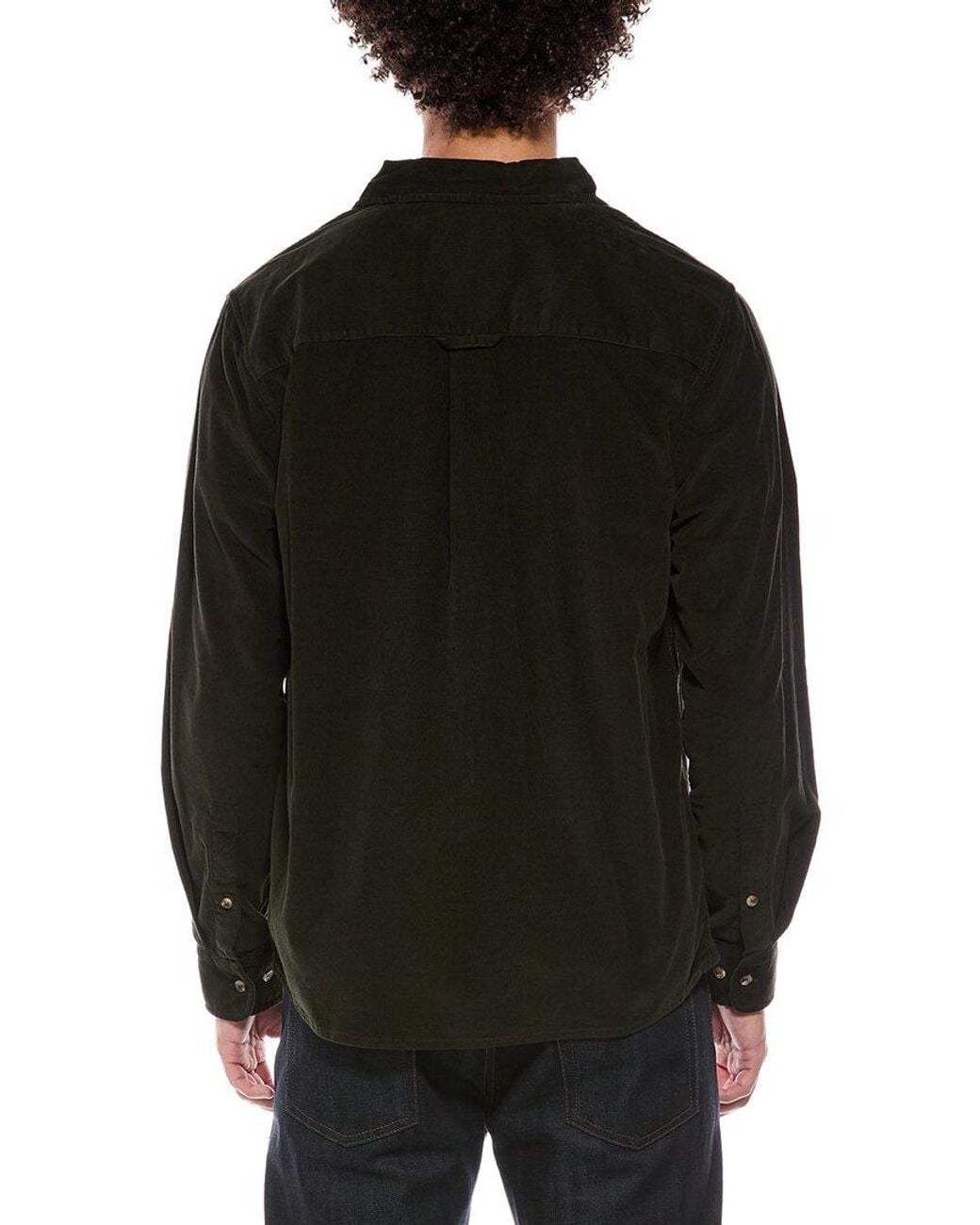 7 For All Mankind Black Shirt for men