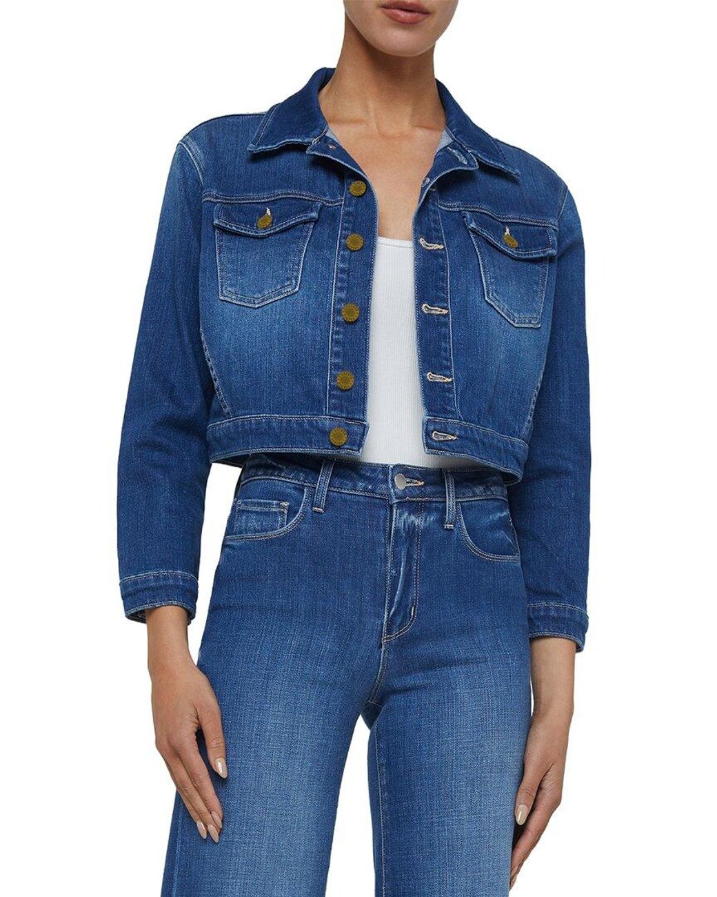 L'Agence Blue Koda Jacket