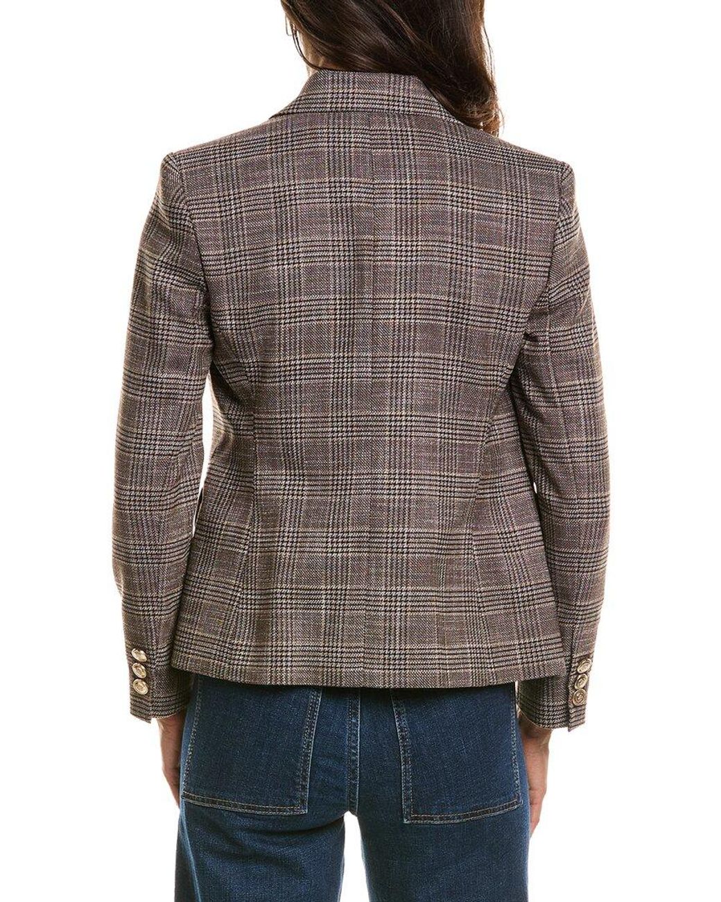 Tahari Gray Petite Blazer
