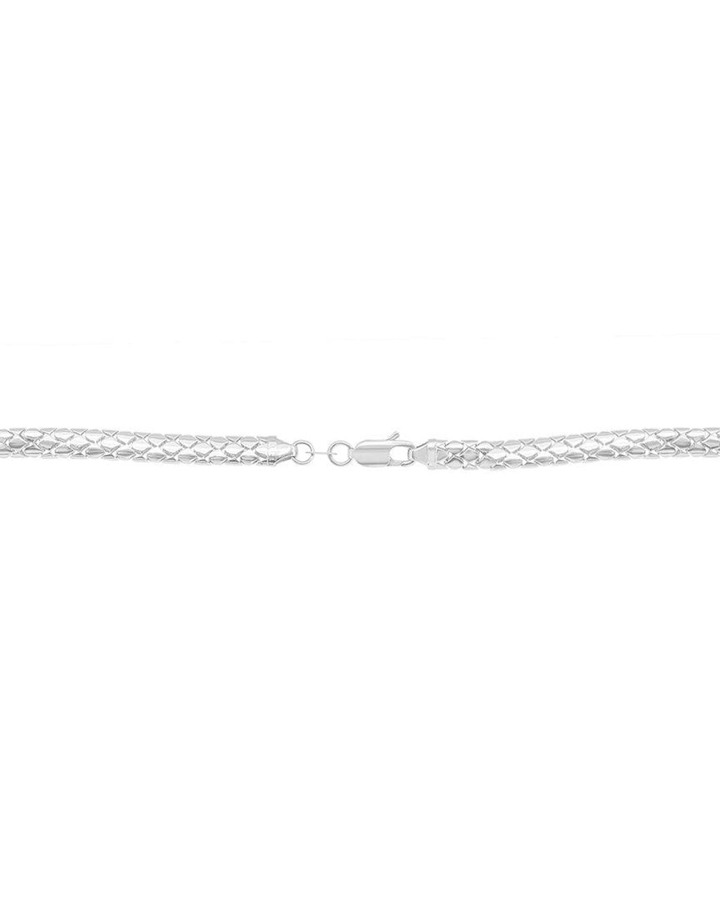 Effy Fine Jewelry White 14k 0.12 Ct. Tw. Diamond & Emerald Necklace