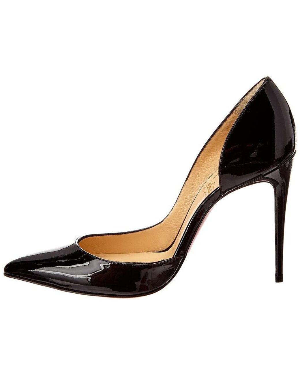 Christian Louboutin Black Iriza Patent Pumps 100