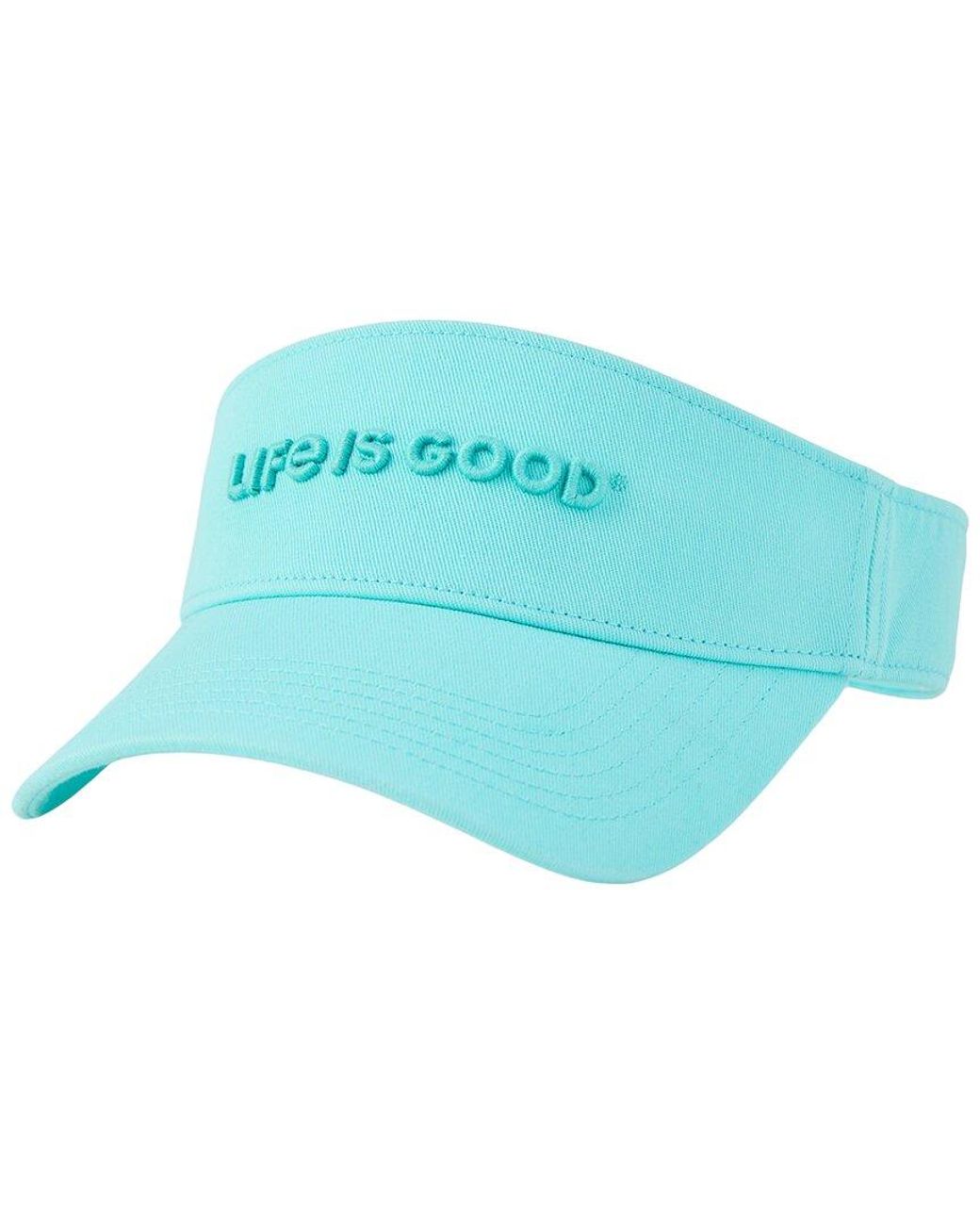 Life Is Good. Blue Visor