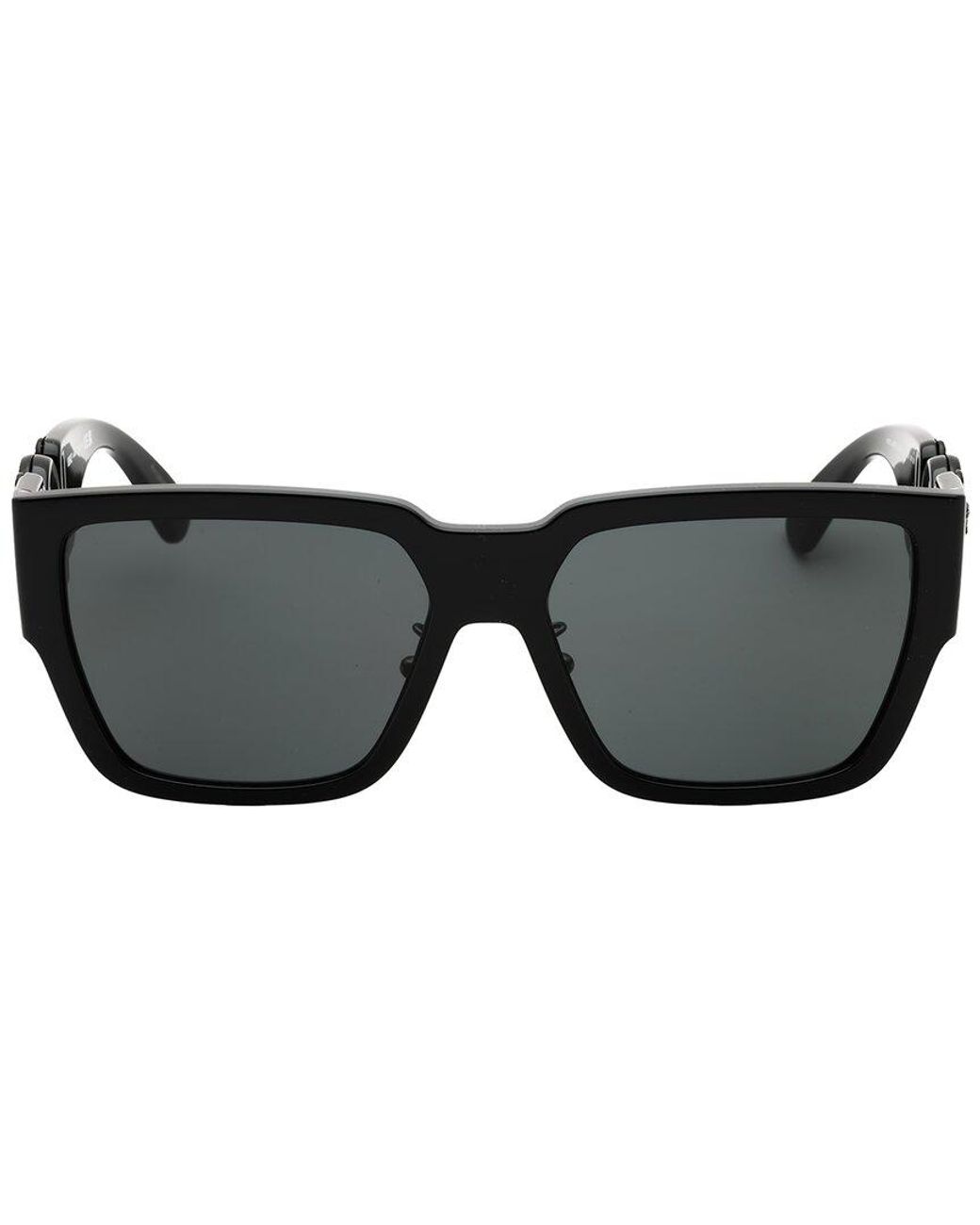 Versace Black 57Mm Sunglasses for men
