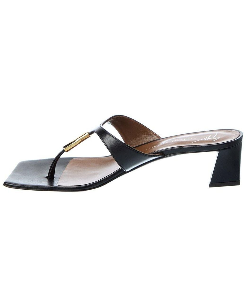 Giuseppe Zanotti Brown Kelly 45 Leather Sandal