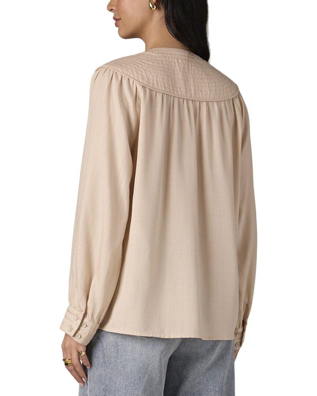 Wit & Wisdom Natural Woven Top