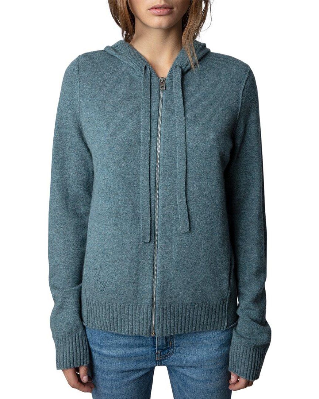 Zadig Voltaire Cassy Cashmere Cardigan in Blue Lyst