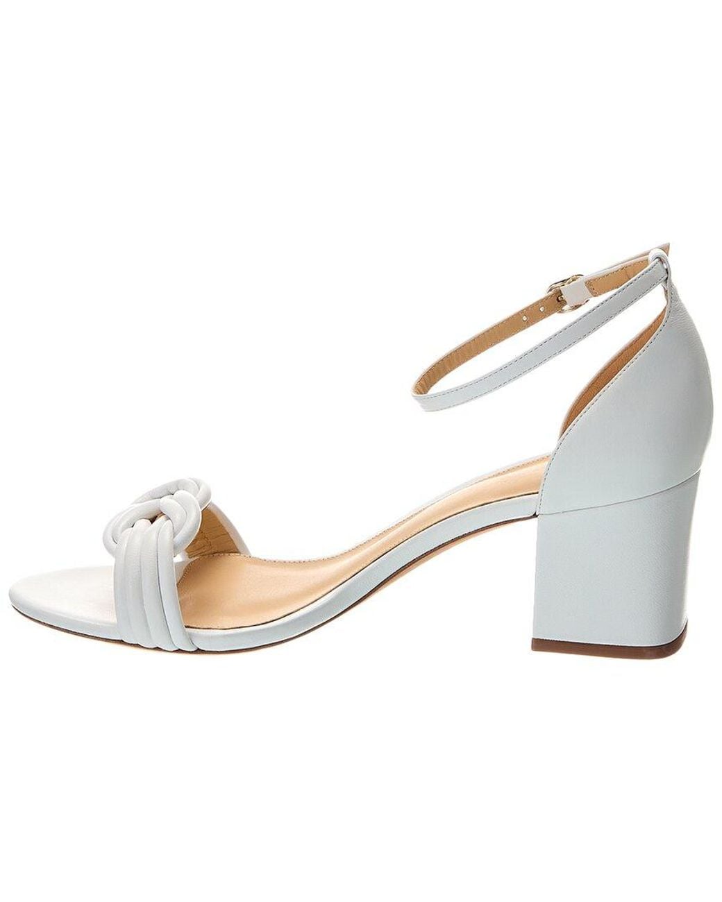 Alexandre Birman Metallic Vicky 60 Leather Sandal