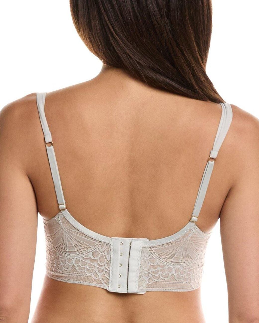 Hanro Brown Lace Bralette