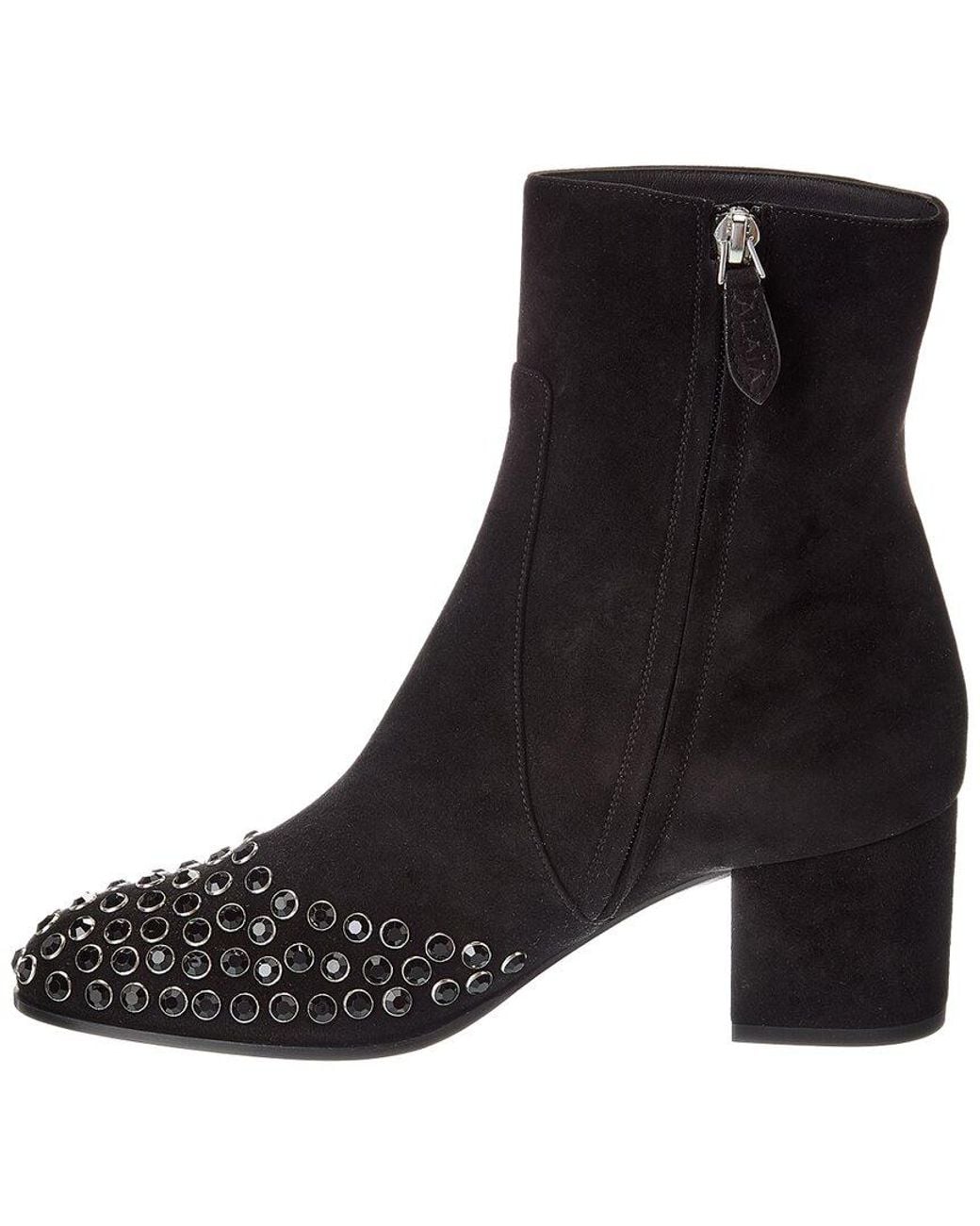 Alaïa Black Alaïa Suede Boot