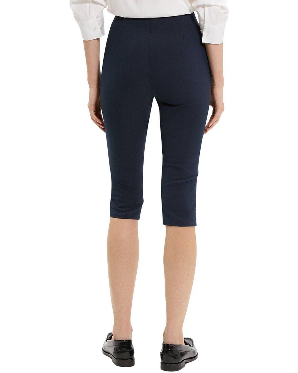 Theory Blue Capri Pant