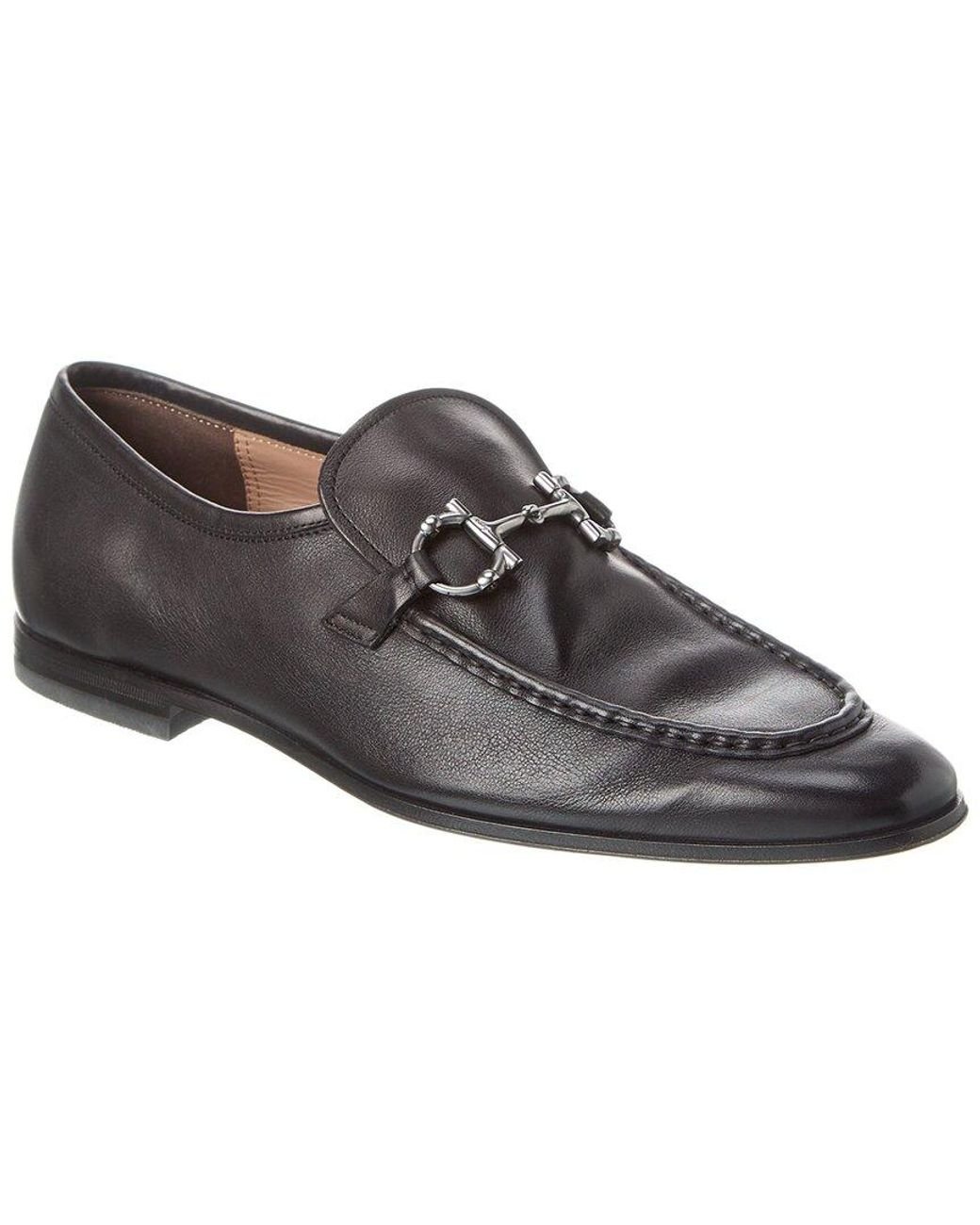 Ferragamo Anderson Leather Loafer in Brown for Men Lyst Canada