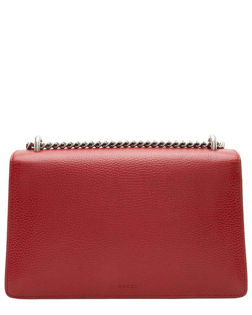 Gucci Red Crystal Dionysus Medium Shoulder Bag (authentic Pre-loved)