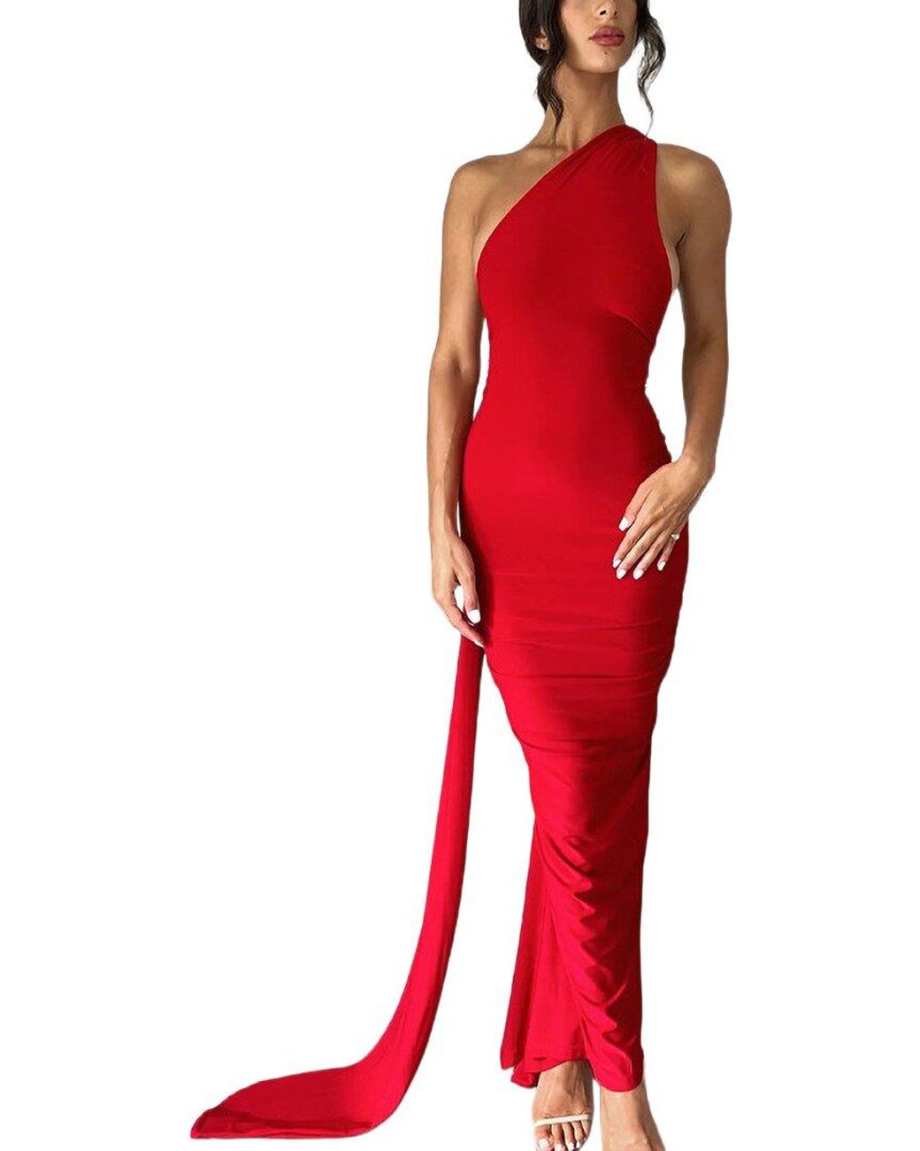 LEBRIN ATELIER Red Maxi Dress