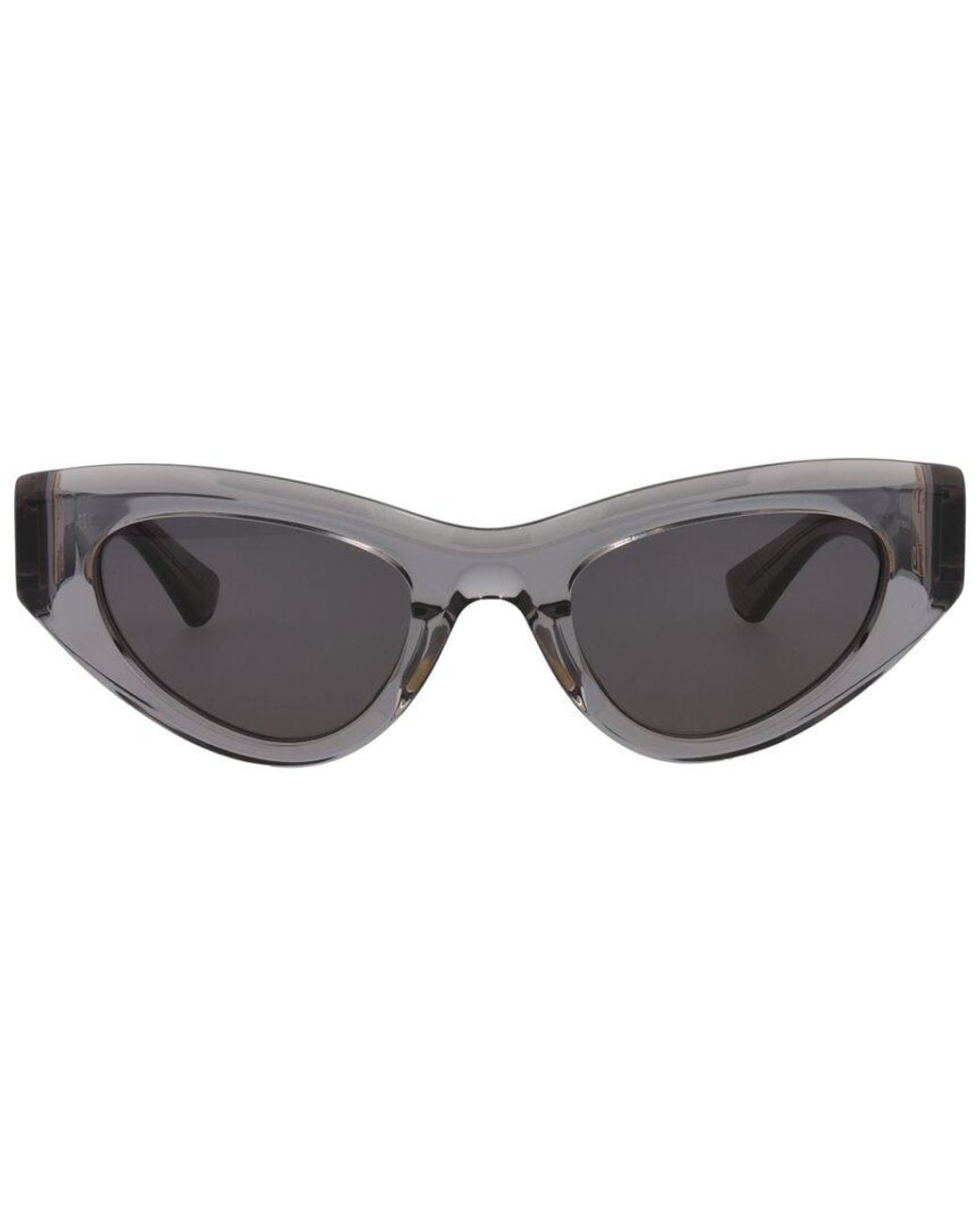 Bottega Veneta Gray Bv1142s 49mm Sunglasses