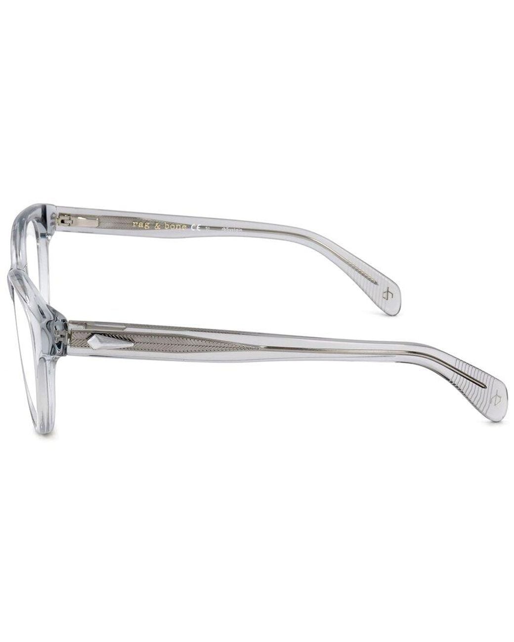 Rag & Bone Metallic 51Mm Optical Frames