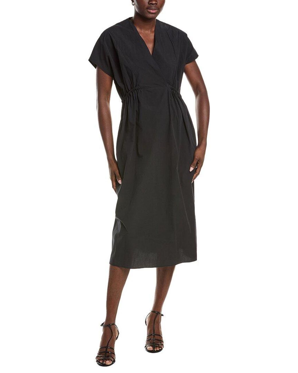 Max Mara Black Weekend Blasone Midi Dress