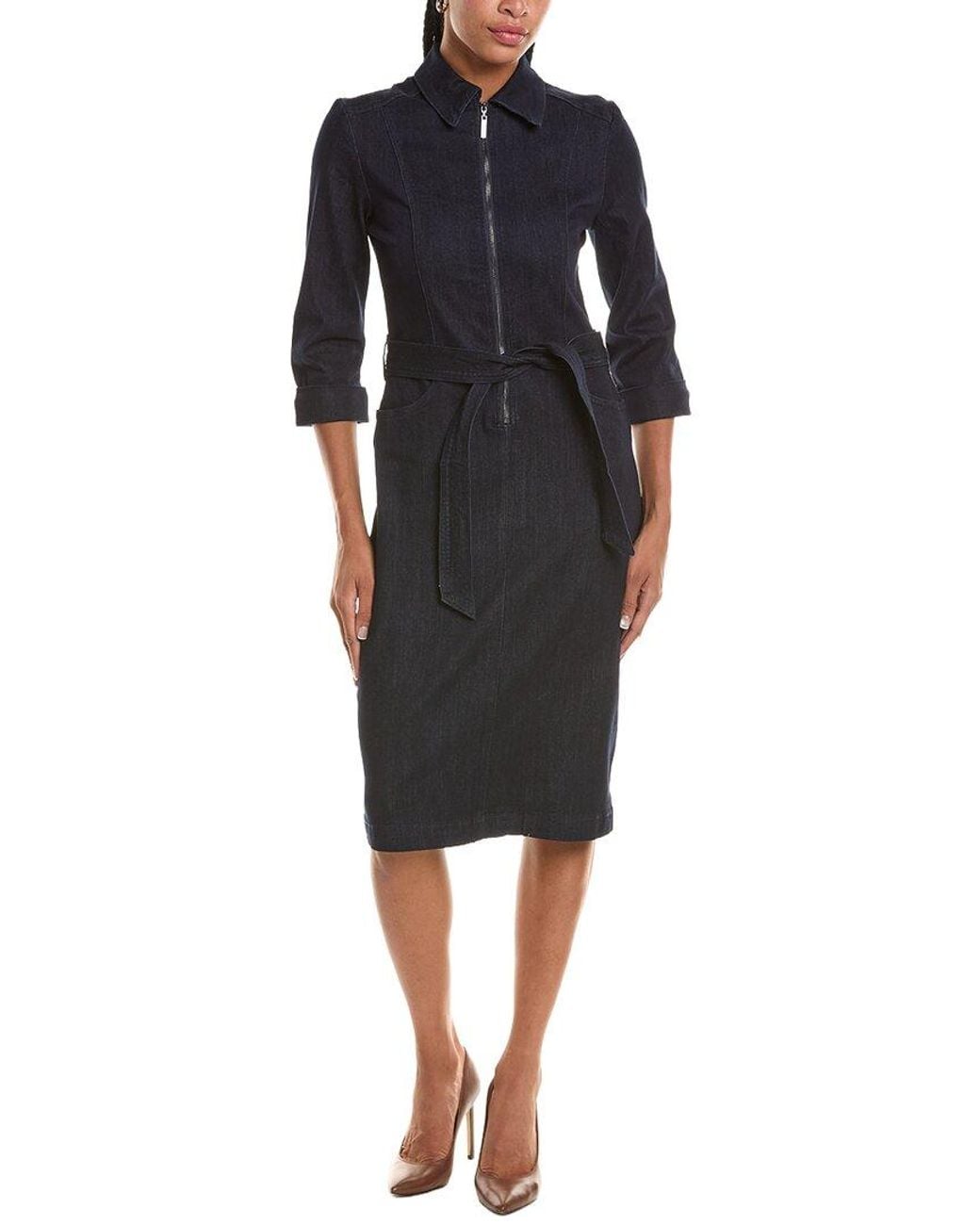 Joseph Ribkoff Black Midi Dress