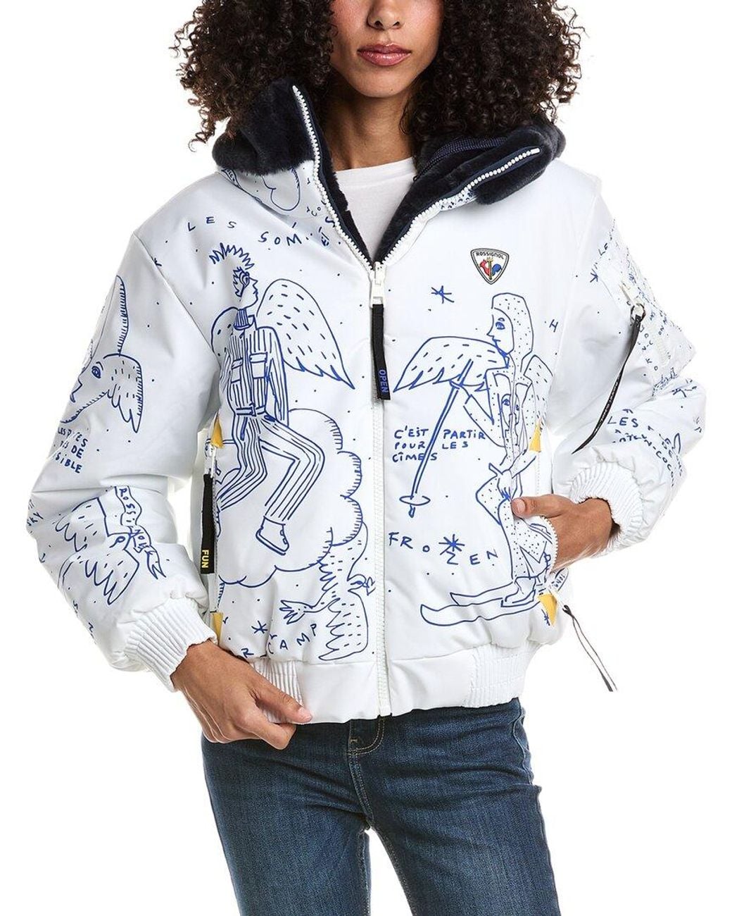 Rossignol Gray Yeti Reversible Jacket