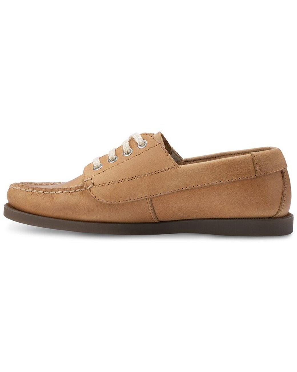 Eastland Natural Falmouth Leather Boat Shoe