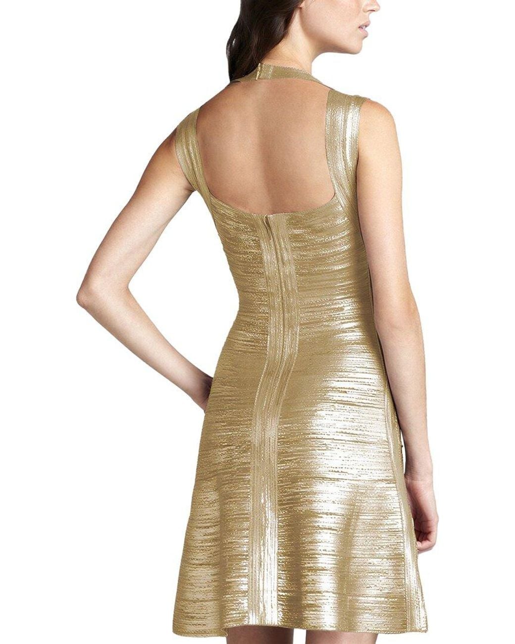 CAMILA BLANCO Multicolor Embellished Sleeveless Mini Dress