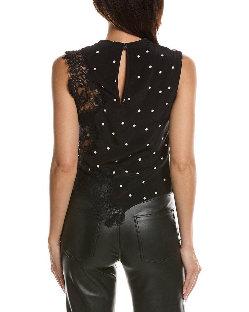 A.L.C. Black Gracie Top