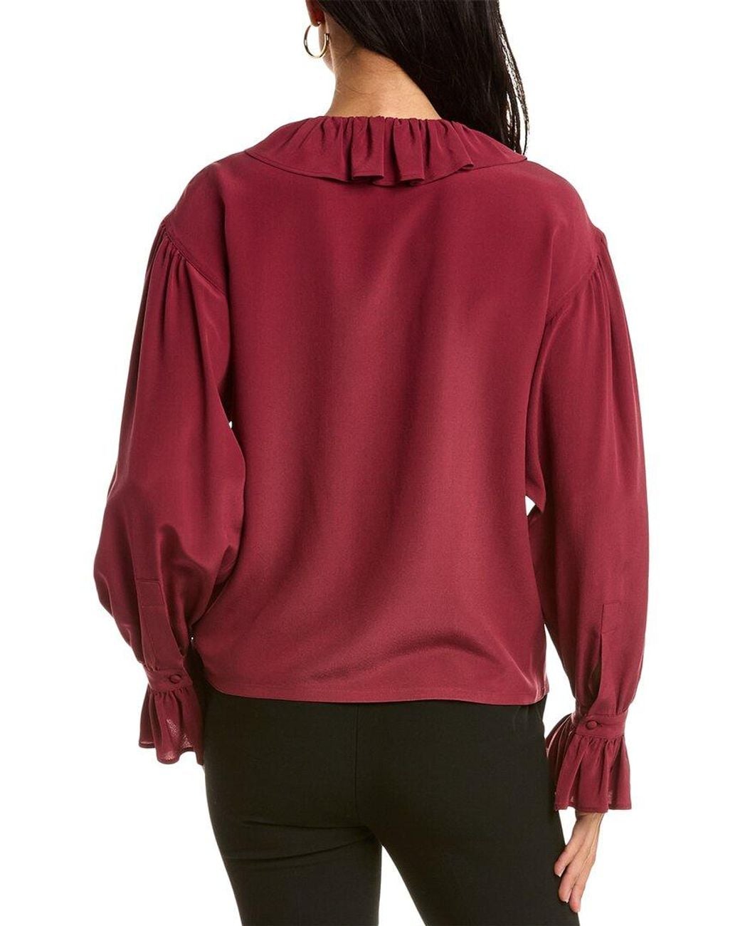 Etro Red Silk Shirt