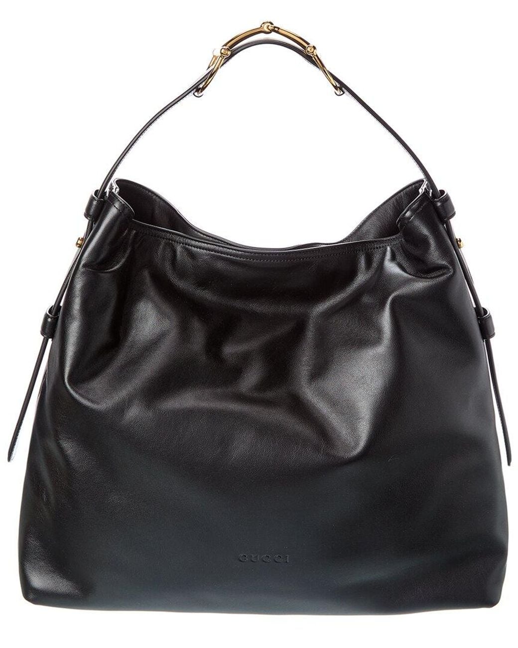 Gucci Black Beatrix Large Leather Tote