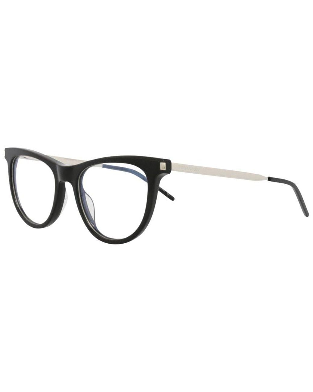 Saint Laurent Black 52Mm Optical Frames