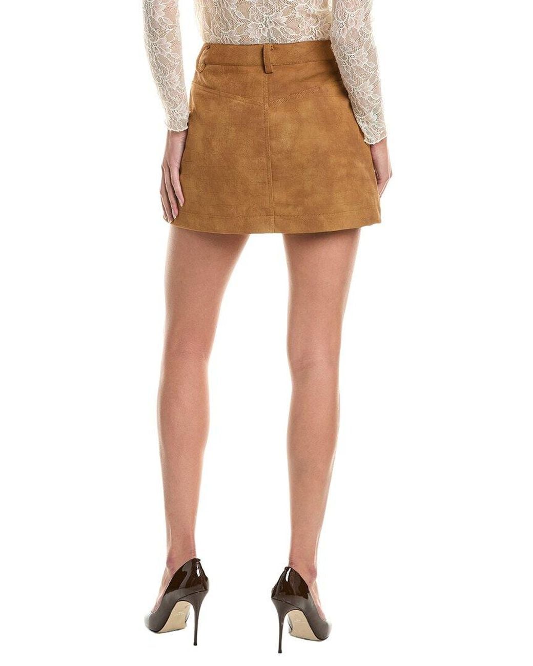 Bardot White Lorenzo Mini Skirt