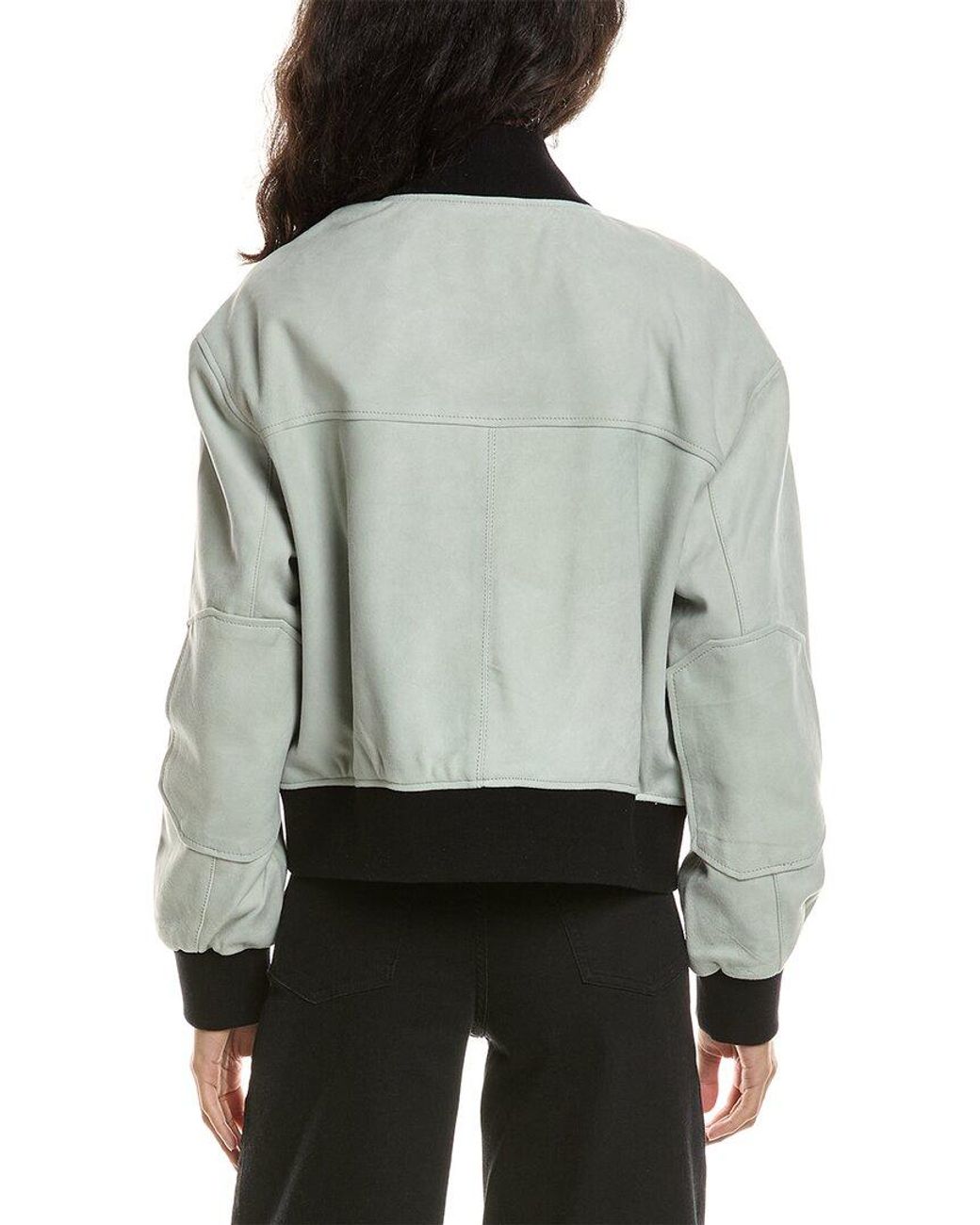 Walter Baker Gray Emilio Leather Jacket
