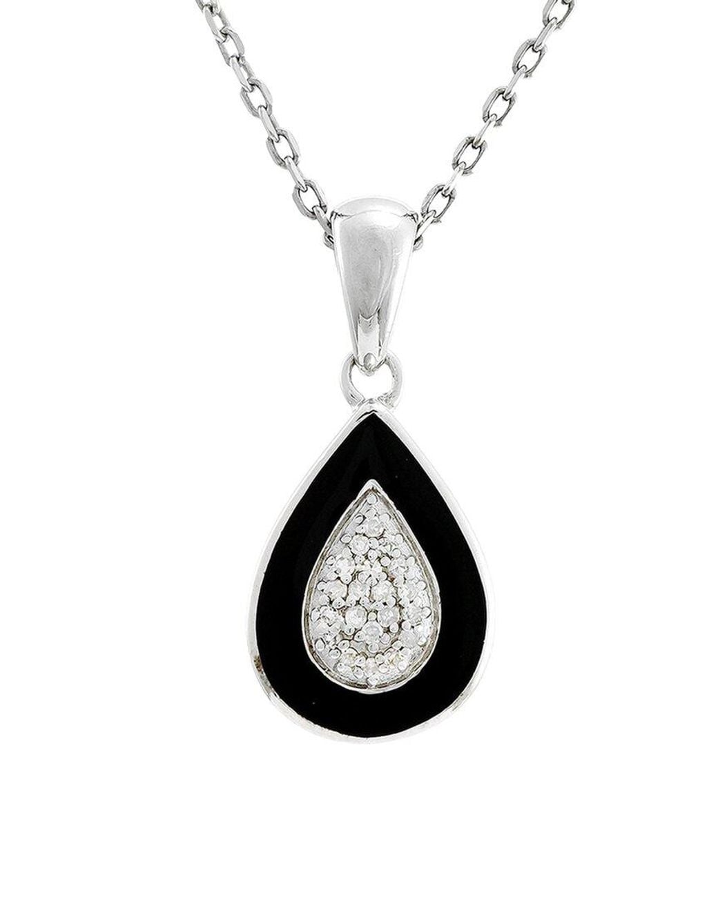 Diamond Select Cuts White 0.06 Ct. Tw. Diamond Necklace
