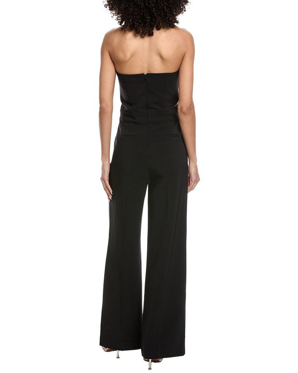 Generation Love Black Elore Crepe Jumpsuit