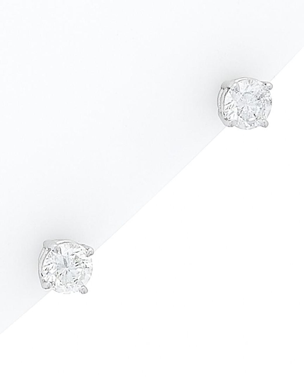 Diana M White 14k 1.20 Ct. Tw. Diamond Studs