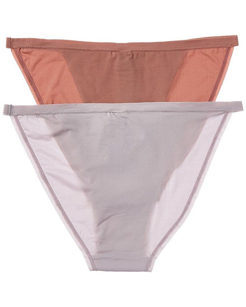 DKNY Pink 2pk Active Comfort String Bikini
