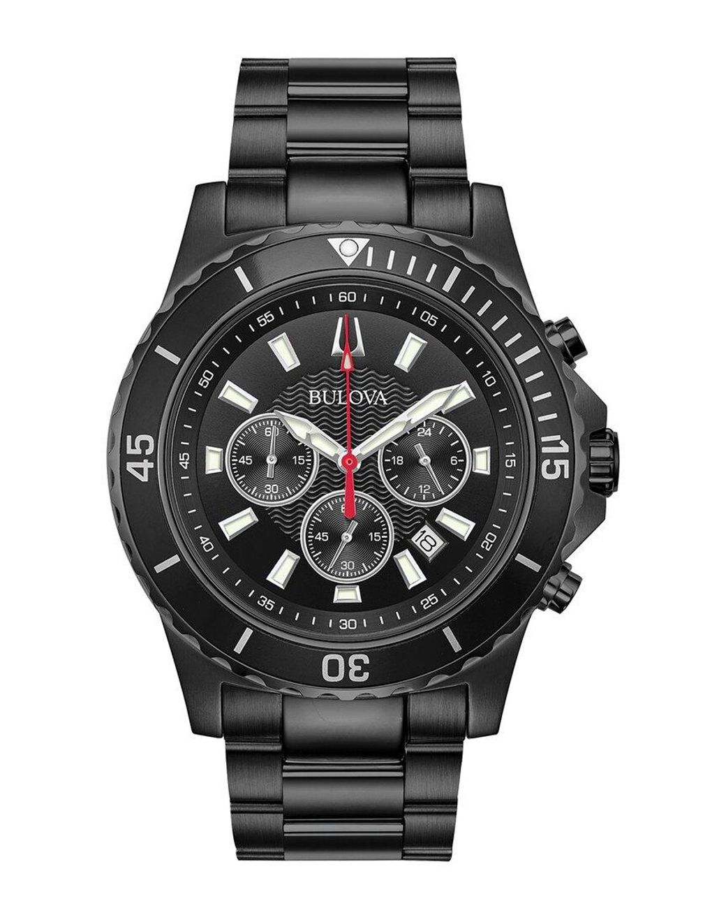 Bulova Sport Watch in Black for Men Lyst UK