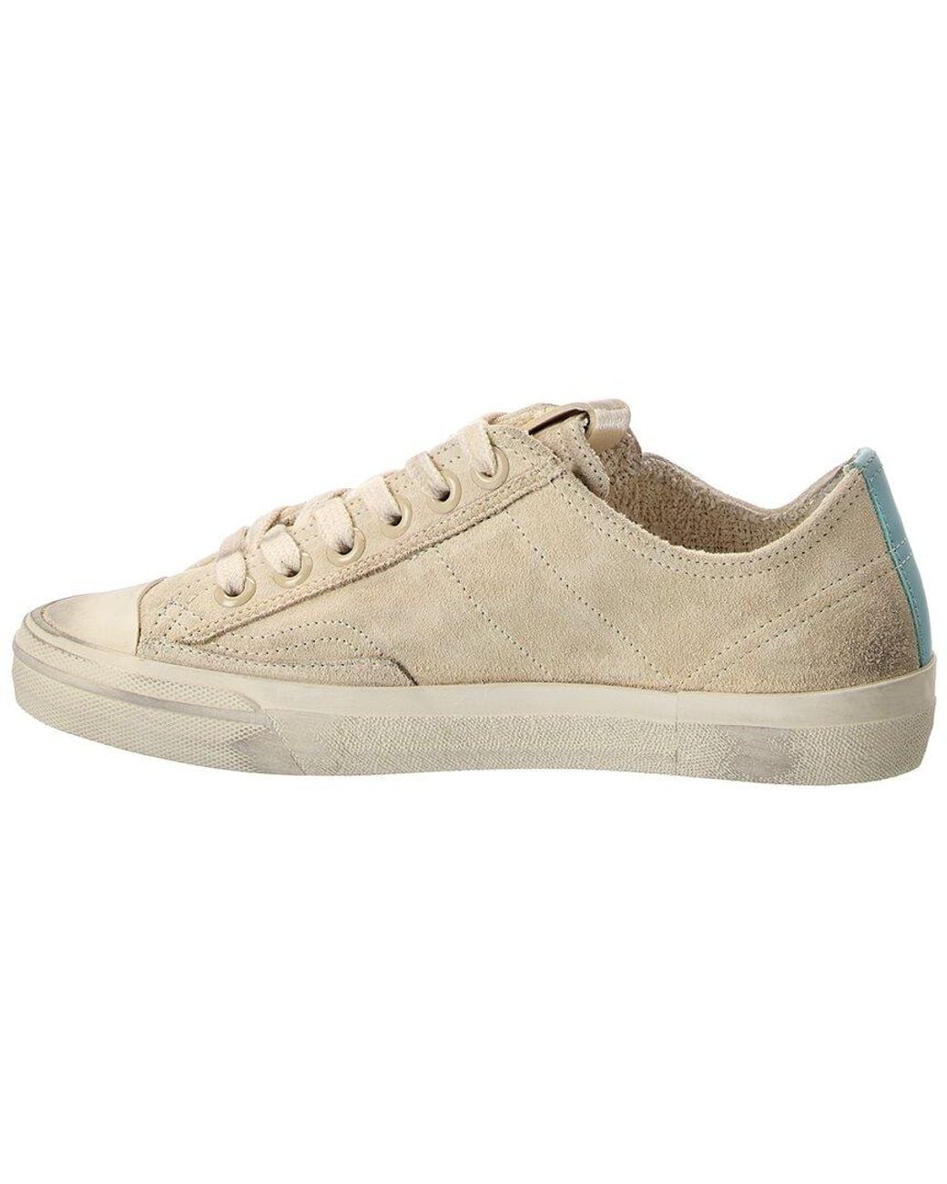Golden Goose Deluxe Brand Natural V-Star 2 Suede Sneaker