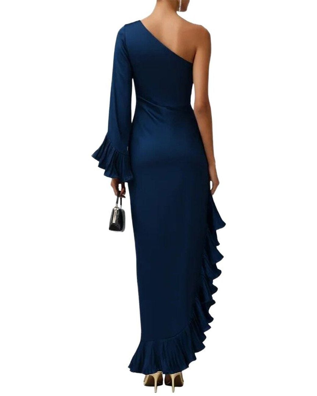 TAZGA Blue Maxi Dress