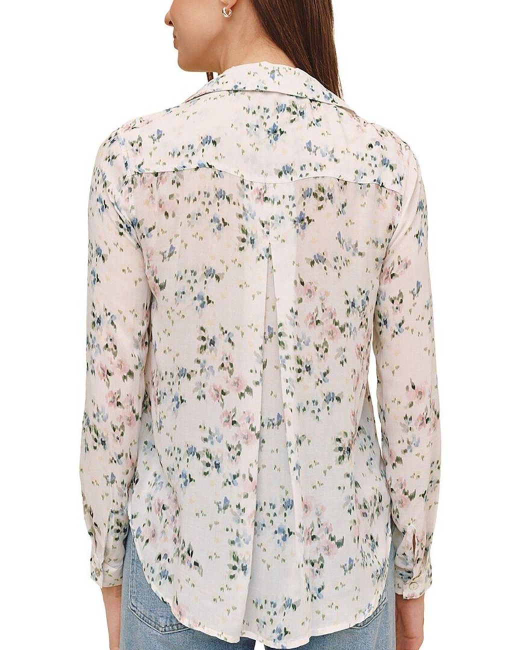 Bella Dahl White Classic Button-Down Shirt