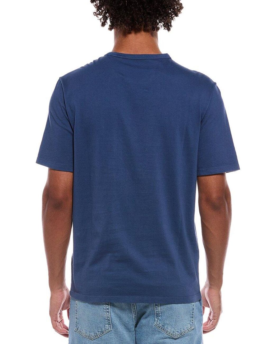 Vince Blue Crewneck T-Shirt for men