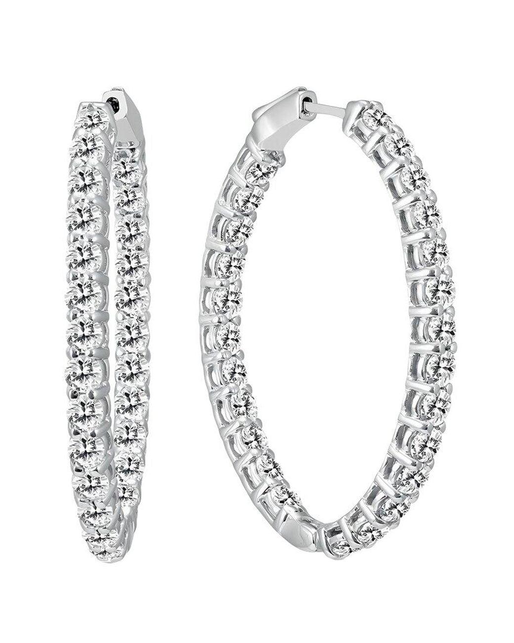 Diamond Select Cuts White 14K 5.00 Ct. Tw. Diamond Earrings