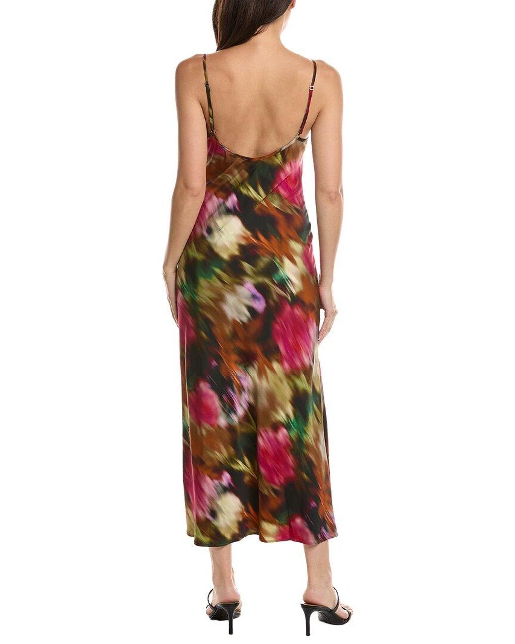 LNA Red Josie Slip Dress