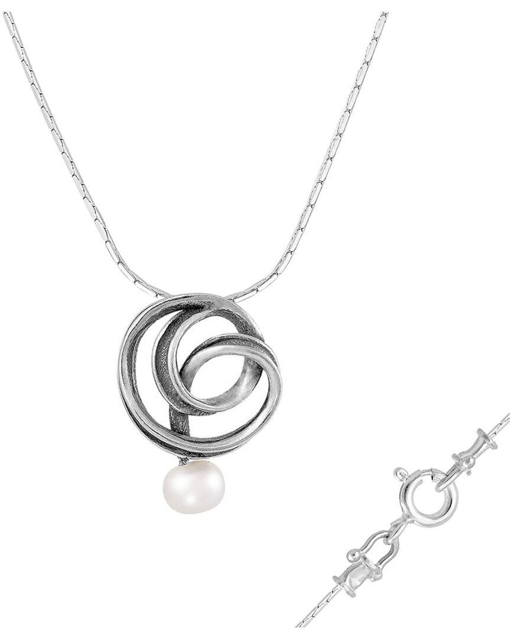 Splendid White 7-8Mm Pearl Pendant