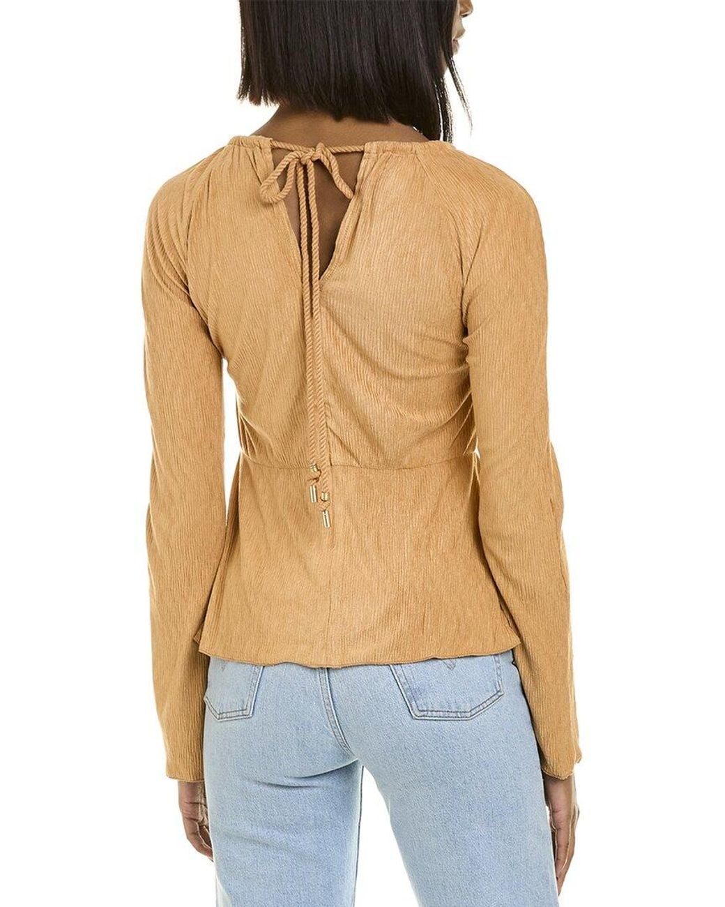Jonathan Simkhai Brown Alanna Top