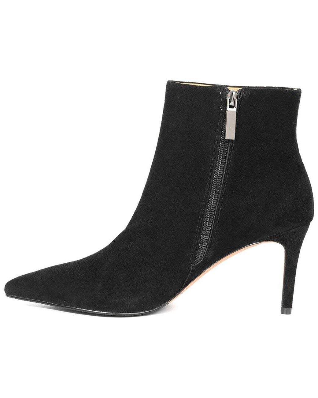 Tiffany & Fred Paris Black Suede Bootie