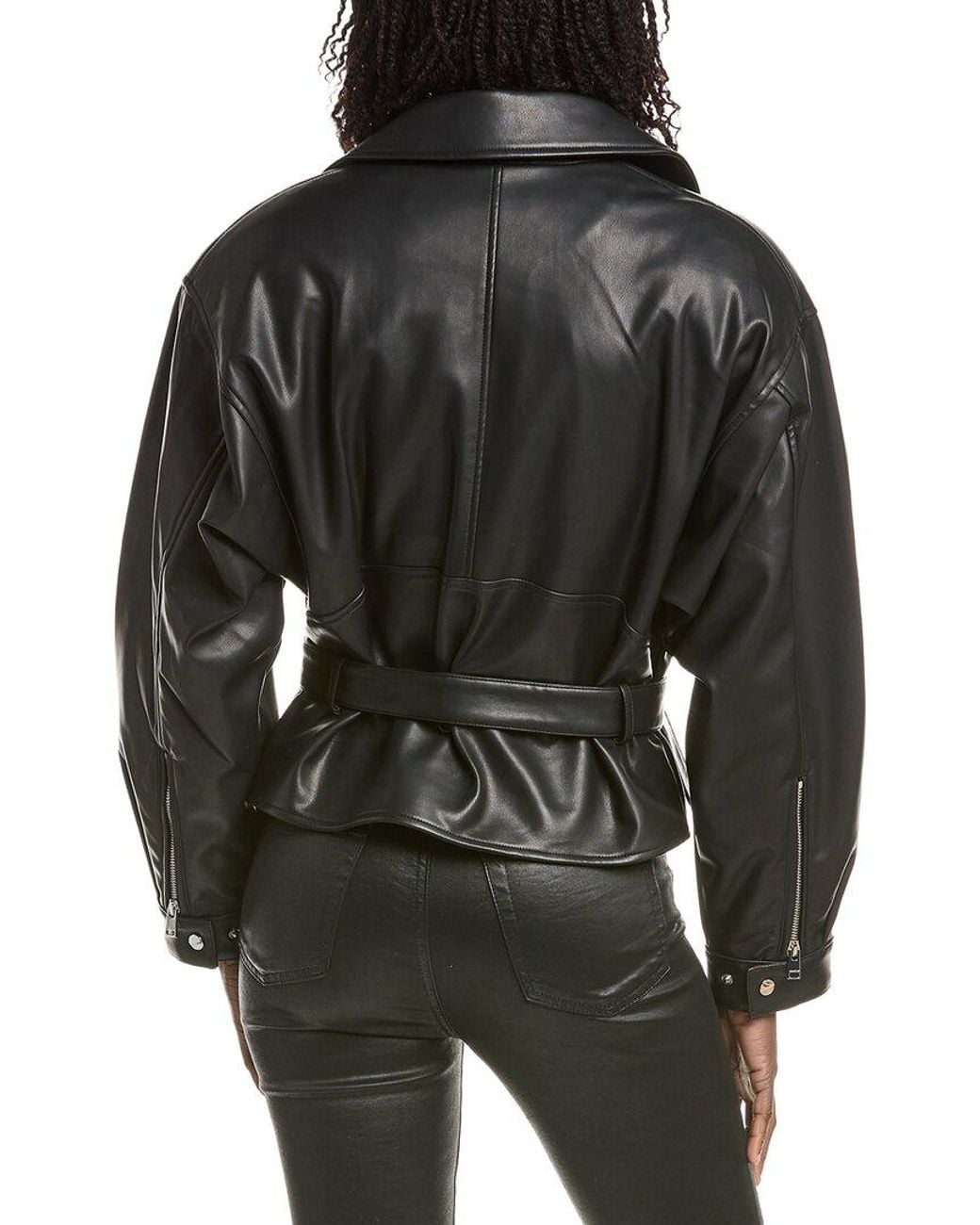 Lamarque Black Biker Jacket