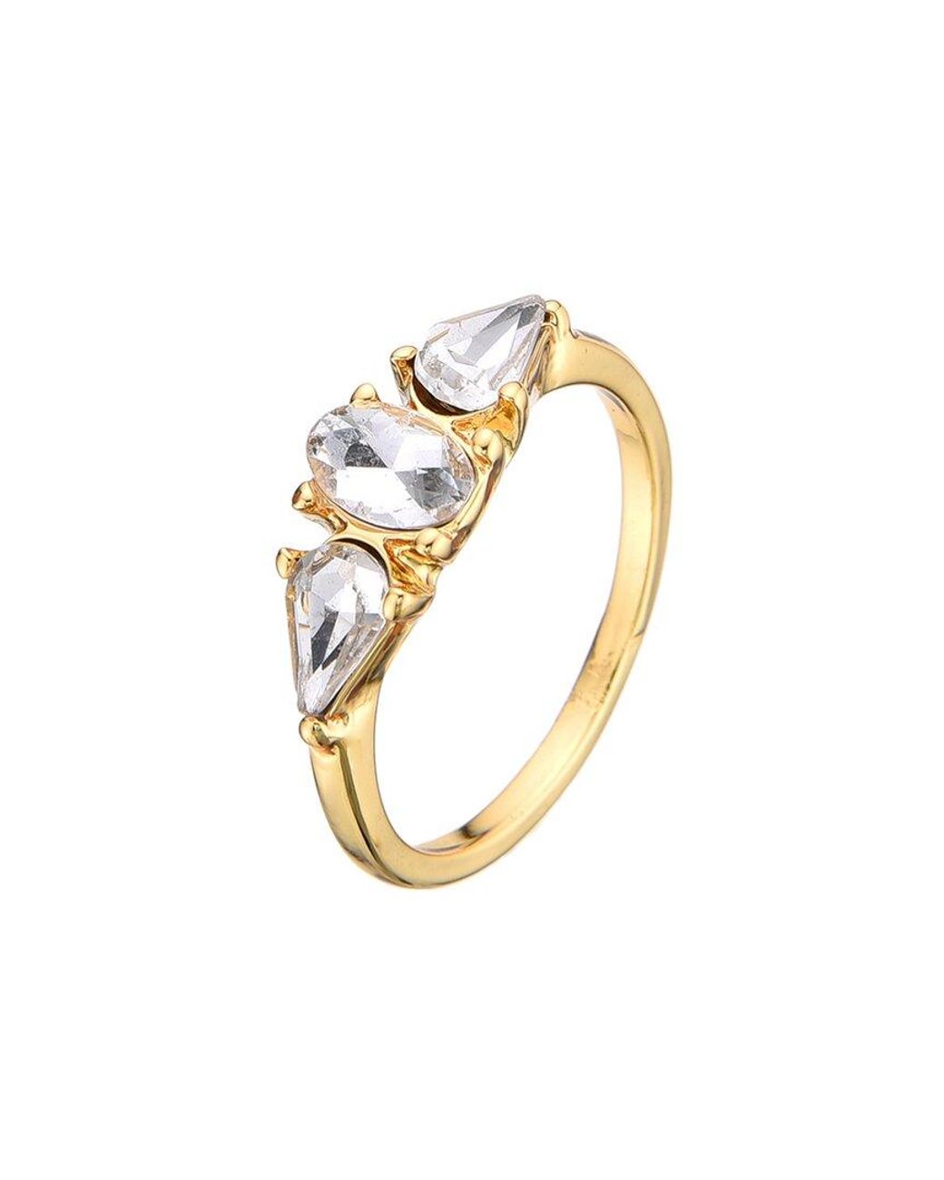 Eye Candy LA Metallic Alica 3pc Ring Set
